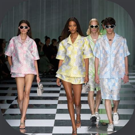 versace werbung model|versace 2024 spring summer.